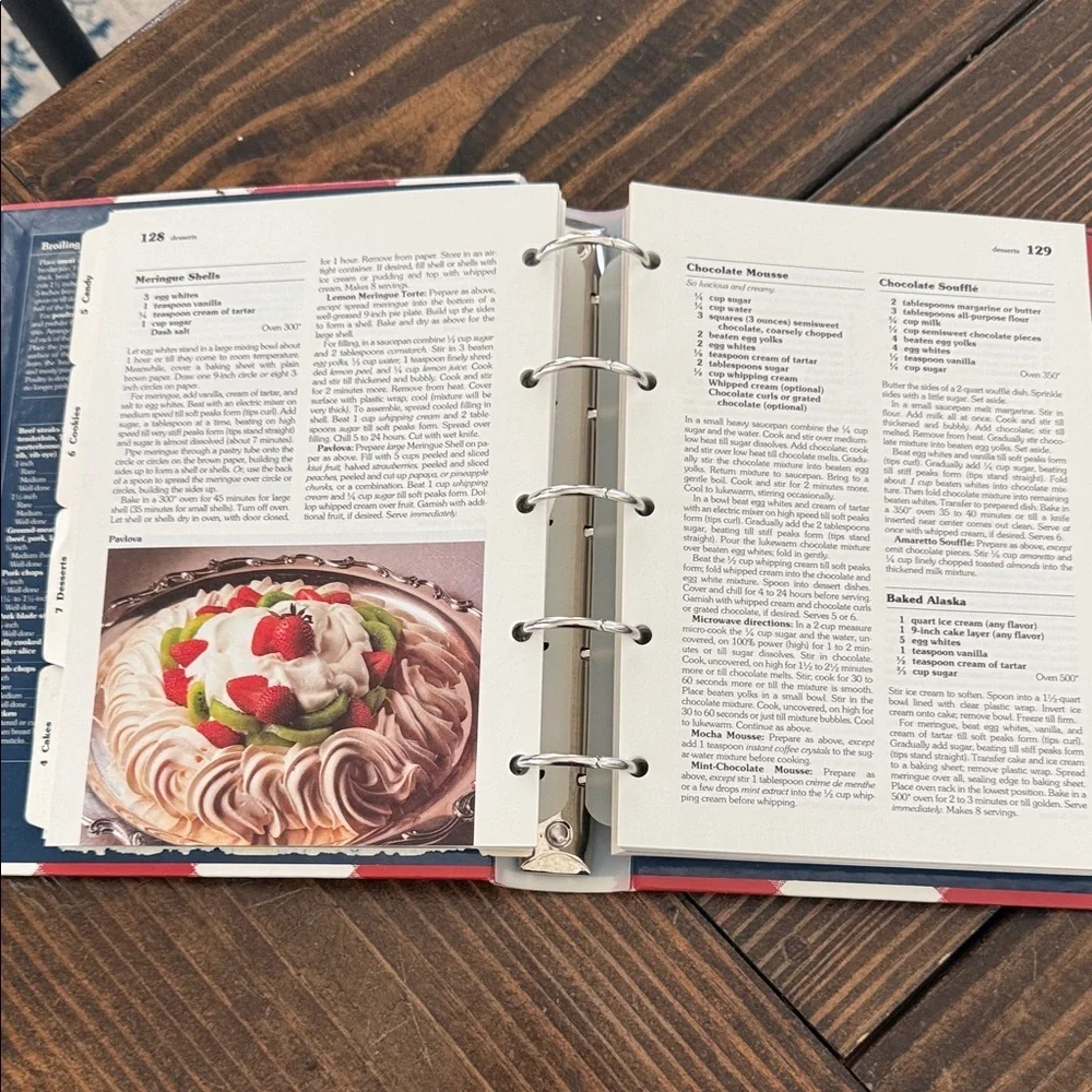 Better Homes And Gardens Red and White Plaid Cookbook with Blue Title Panel